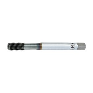 OSG Thread Forming Tap: M8x1.25 Metric Coarse, 4H Class of Fit, Bottoming Chamfer, Cobalt, Steam Oxide Finish 1410104201