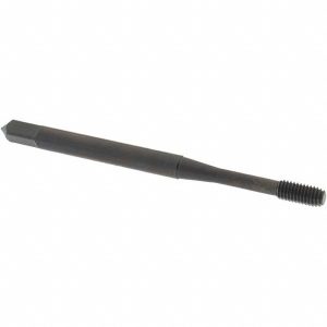 OSG Thread Forming Tap: M3x0.5 Metric Coarse, 6H Class of Fit, Modified Bottoming Chamfer, Cobalt, Steam Oxide Finish 1410101701