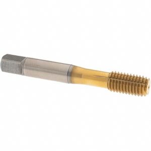 OSG Thread Forming Tap: M10x1.5 Metric Coarse, 6H Class of Fit, Modified Bottoming Chamfer, Cobalt, TiN Finish 1410105105