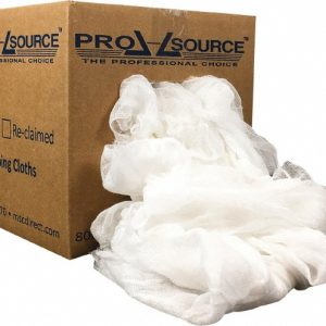 PRO-SOURCE 55 Piece, Lint Free White Cheesecloth PS-N060-W32-5