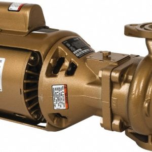 BELL & GOSSETT 1/12 hp, 14-7/8" Long, 1 Phase, Bronze Housing, Brass Impeller, Inline Circulator Pump 106197LF