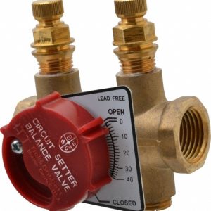 BELL & GOSSETT 1/2" Pipe, Threaded End Connections, Inline Calibrated Balance Valve 117414LF