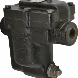HOFFMAN SPECIALITY Cast Iron Inverted Bucket Steam Trap: 3/4" Pipe, 125 psi, Threaded 404337