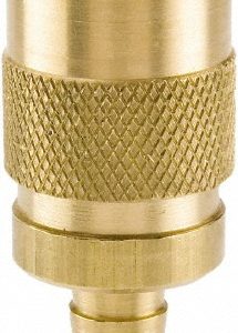 PARKER Hydraulic Hose Barb Straight Coupler: 0.3750" Hose ID, 200 psi PC206