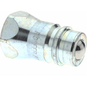 PARKER Hydraulic Hose Female Pipe Rigid Fitting: 1/2", 1/2", 3,000 psi 8010-4