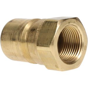 PARKER Hydraulic Hose Female Pipe Rigid Nipple Fitting: Hose Size 3/4", 3/4" Thread, 1,000 psi BH6-61