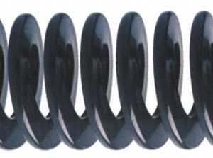 ASSOCIATED SPRING RAYMOND Die Spring: 1" Hole Dia, 1/2" Rod Dia, 8" Free Length, Gold 105-532