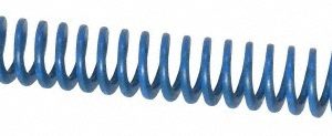 ASSOCIATED SPRING RAYMOND Die Spring: 1/2" Hole Dia, 9/32" Rod Dia, 4-1/2" Free Length, Blue 103-218