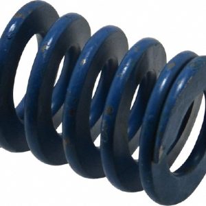 ASSOCIATED SPRING RAYMOND Die Spring: 1" Hole Dia, 1/2" Rod Dia, 1-1/4" Free Length, Blue 103-505