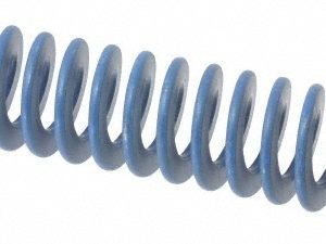 ASSOCIATED SPRING RAYMOND Die Spring: 1-1/4" Hole Dia, 5/8" Rod Dia, 6" Free Length, Blue 103-624