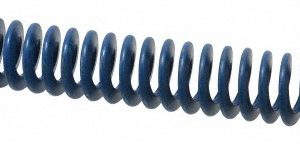 ASSOCIATED SPRING RAYMOND Die Spring: 1-1/4" Hole Dia, 5/8" Rod Dia, 10" Free Length, Blue 103-640