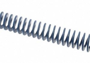 ASSOCIATED SPRING RAYMOND Die Spring: 1-1/4" Hole Dia, 5/8" Rod Dia, 12" Free Length, Blue 103-648
