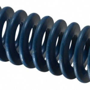 ASSOCIATED SPRING RAYMOND Die Spring: 1-1/2" Hole Dia, 3/4" Rod Dia, 4" Free Length, Blue 103-716