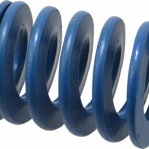 ASSOCIATED SPRING RAYMOND Die Spring: 2" Hole Dia, 1" Rod Dia, 2-1/2" Free Length, Blue 103-810