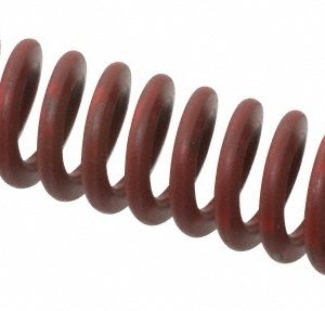 ASSOCIATED SPRING RAYMOND Die Spring: 1/2" Hole Dia, 9/32" Rod Dia, 2" Free Length, Red 104-208