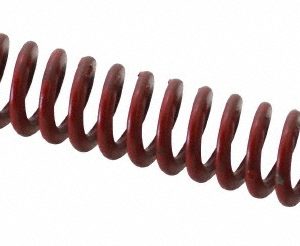 ASSOCIATED SPRING RAYMOND Die Spring: 1/2" Hole Dia, 9/32" Rod Dia, 3" Free Length, Red 104-212