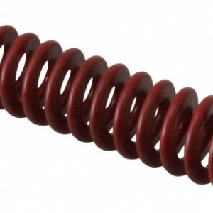 ASSOCIATED SPRING RAYMOND Die Spring: 3/4" Hole Dia, 3/8" Rod Dia, 3-1/2" Free Length, Red 104-414