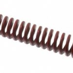 ASSOCIATED SPRING RAYMOND Die Spring: 1" Hole Dia, 1/2" Rod Dia, 8" Free Length, Red 104-532