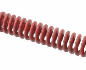 ASSOCIATED SPRING RAYMOND Die Spring: 1-1/4" Hole Dia, 5/8" Rod Dia, 10" Free Length, Red 104-640