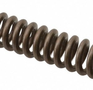 ASSOCIATED SPRING RAYMOND Die Spring: 1/2" Hole Dia, 9/32" Rod Dia, 2-1/2" Free Length, Gold 105-210