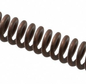 ASSOCIATED SPRING RAYMOND Die Spring: 1/2" Hole Dia, 9/32" Rod Dia, 3" Free Length, Gold 105-212