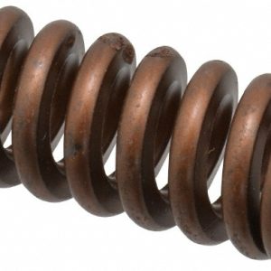ASSOCIATED SPRING RAYMOND Die Spring: 3/4" Hole Dia, 3/8" Rod Dia, 1-1/2" Free Length, Gold 105-406