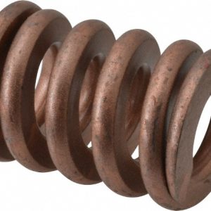 ASSOCIATED SPRING RAYMOND Die Spring: 1-1/2" Hole Dia, 3/4" Rod Dia, 2" Free Length, Gold 105-708