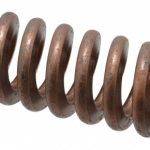 ASSOCIATED SPRING RAYMOND Die Spring: 1-1/2" Hole Dia, 3/4" Rod Dia, 4-1/2" Free Length, Gold 105-718
