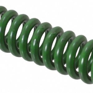 ASSOCIATED SPRING RAYMOND Die Spring: 1/2" Hole Dia, 9/32" Rod Dia, 1-3/4" Free Length, Green 106-207