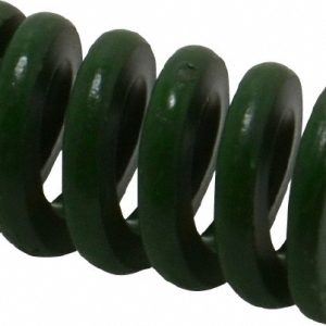 ASSOCIATED SPRING RAYMOND Die Spring: 3/4" Hole Dia, 3/8" Rod Dia, 1-1/4" Free Length, Green 106-405