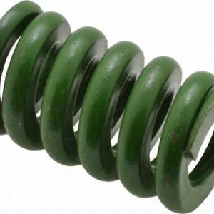 ASSOCIATED SPRING RAYMOND Die Spring: 1-1/4" Hole Dia, 5/8" Rod Dia, 2" Free Length, Green 106-608