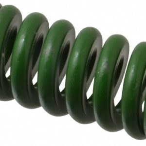 ASSOCIATED SPRING RAYMOND Die Spring: 1-1/4" Hole Dia, 5/8" Rod Dia, 2-1/2" Free Length, Green 106-610