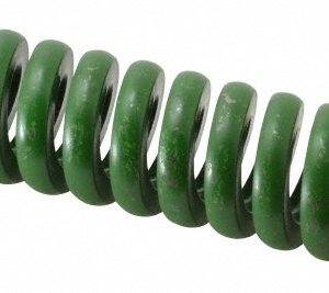 ASSOCIATED SPRING RAYMOND Die Spring: 1-1/2" Hole Dia, 3/4" Rod Dia, 6" Free Length, Green 106-724