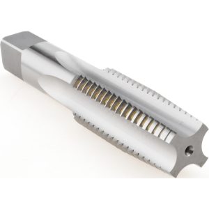 HERTEL Tap Set: 1-1/8-7 UNC, 4 Flute, High Speed Steel, Bright Finish K008944AS