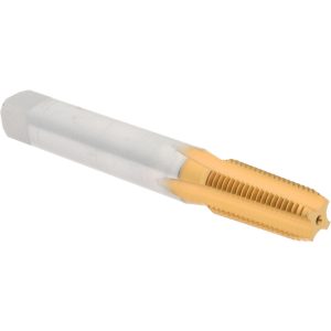 HERTEL Extension Pipe Tap: 1/4-18 NPT, 4 Flutes, Plug Chamfer, High Speed Steel K015913AS25