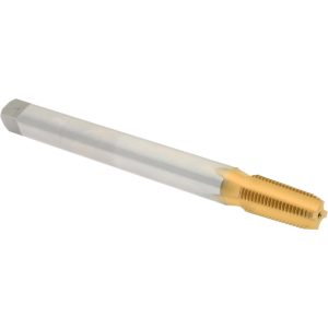 HERTEL Extension Pipe Tap: 1/4-18 NPT, 4 Flutes, Plug Chamfer, High Speed Steel K015915AS25