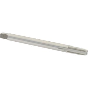 HERTEL Extension Pipe Tap: 1/16-27 NPT, 4 Flutes, Plug Chamfer, High Speed Steel K091396AS