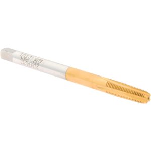 HERTEL Extension Pipe Tap: 1/16-27 NPT, 4 Flutes, Plug Chamfer, High Speed Steel 091396AS25