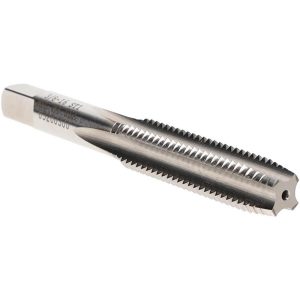 HERTEL Hand STI Tap: 3/8-16 UNC, H4, 4 Flutes, Plug Chamfer 007075AS