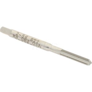HERTEL Hand STI Tap: #2-56 UNC, H2, 3 Flutes, Bottoming Chamfer K007108AS