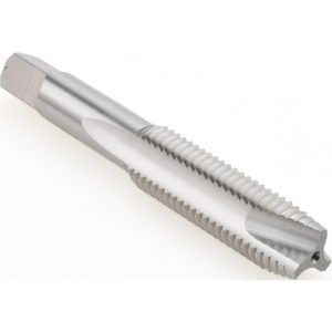 HERTEL Spiral Point STI Tap: 1/2-13 UNC, 3 Flutes, Plug, High Speed Steel, Bright/Uncoated K007130AS