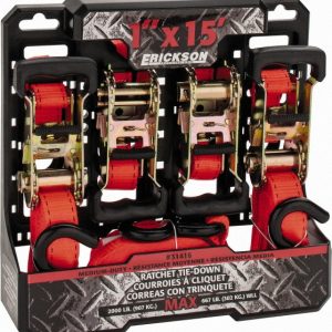 ERICKSON MANUFACTURING Strap Sling: 1" Wide, 15' Long, 665 lb Vertical, 2,000 lb Choker 31416