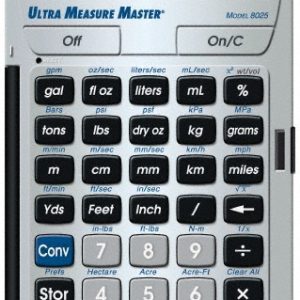 CALCULATED INDUSTRIES 11-Digit LCD (7 Normal & 4 Fractions) 400 Function Handheld Calculator 8025