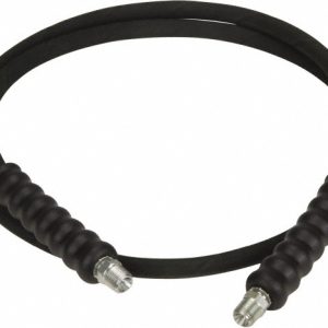 ENERPAC Hydraulic Pump Hose: 1/4" ID, 6' OAL, Rubber, 10,000 Max psi H9206S