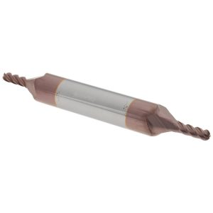 ACCUPRO Ball End Mill: 0.125" Dia, 0.375" LOC, 4 Flute, Solid Carbide 07762933