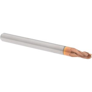 ACCUPRO Ball End Mill: 0.0938" Dia, 0.1875" LOC, 4 Flute, Solid Carbide 07767361