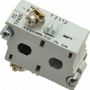 EATON CUTLER-HAMMER 0.5 Amp, Electrical Switch Contact Block 10250T53