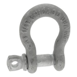 CHICAGO HARDWARE & FIXTURE Anchor Shackle: Screw Pin 20135-3