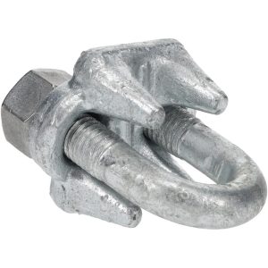 VALUE COLLECTION Wire Rope Clip: 5/8" Rope Dia, Forged Carbon Steel 18540