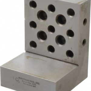 SUBURBAN TOOL 3" Wide x 4" Deep x 3" High Steel Precision-Ground Angle Plate AP334S0